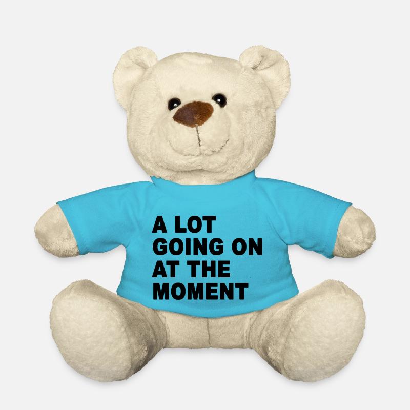 Im Moment ist viel los - Teddy - Atollblau