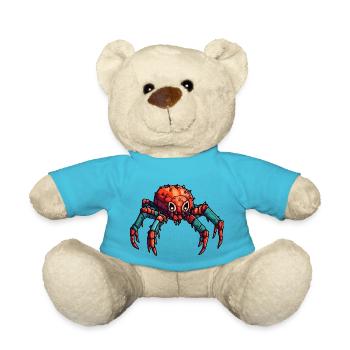 L’araignée ou le cancer comme robot coloré et insecte - Nounours - bleu outremer - Devant