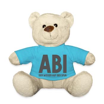 Abi dem Wissen auf der Spur - Teddy - Atollblau - Vorne