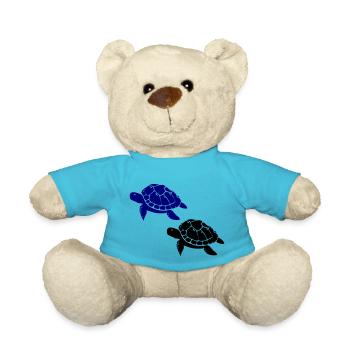 turtles - Teddy - Atollblau - Vorne