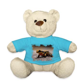 The fire salamander, there are still a few of them - Teddy Bear - atoll blue - Front