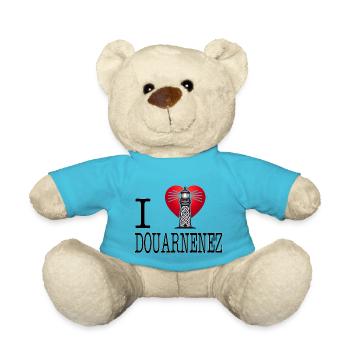 I love Douarnenez von I Love Bretagne 29 - Teddy - Atollblau - Vorne