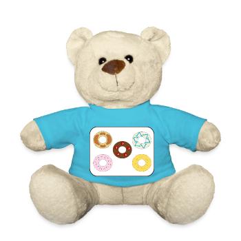 Donuts divers - Teddy Bear - atoll blue - Front
