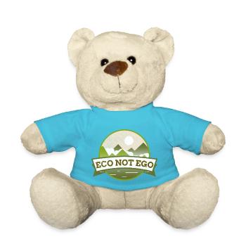 Umweltschutz, Öko statt Ego - Teddy - Atollblau - Vorne
