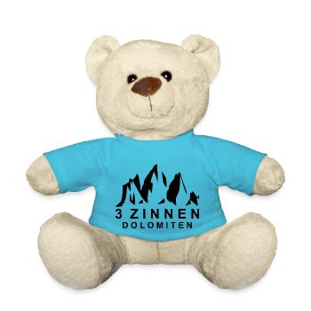 3 Peaks Dolomites - Teddy Bear - atoll blue - Front