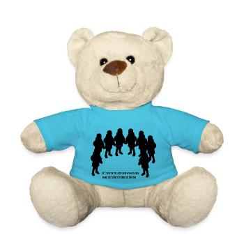 childhood memories - Teddy Bear - atoll blue - Front