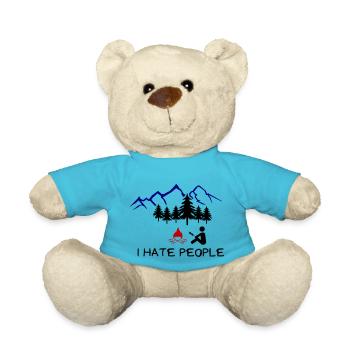 i hate people 002 - Teddy - Atollblau - Vorne