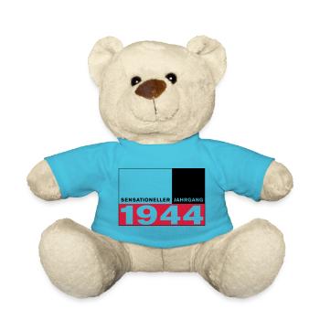 Sensationeller Jahrgang 1944 geboren - Teddy - Atollblau - Vorne