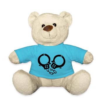 handschellen - Teddy - Atollblau - Vorne