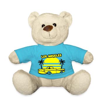 Los Angeles Lowrider - Teddy - Atollblau - Vorne