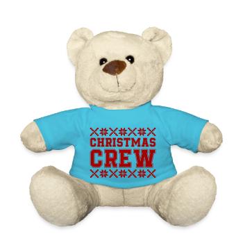christmas crew - Teddy - Atollblau - Vorne