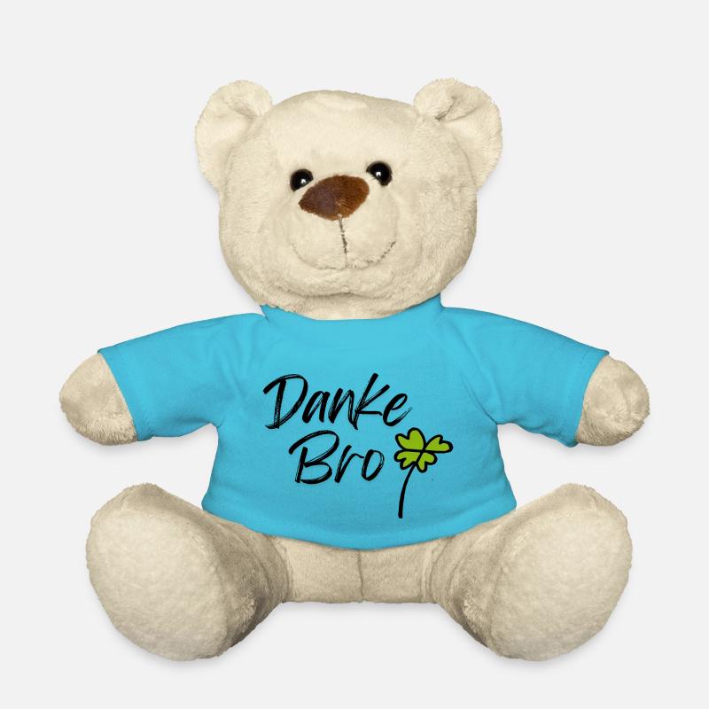 Danke Bro - Teddy - Atollblau