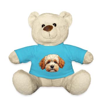 Hund - Teddy - Atollblau - Vorne