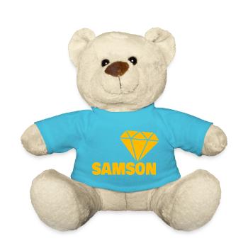 Noble Samson - Teddy Bear - atoll blue - Front