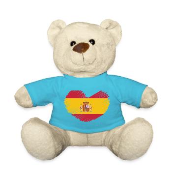 ESPAGNE ESPAGNE EUROPE FAN DE SPORT ESPAGNOL - Nounours - bleu outremer - Devant