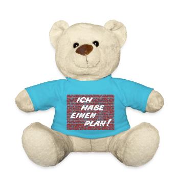 Cult - I have a plan! - DDR TV - Teddy Bear - atoll blue - Front