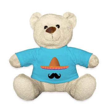 Mexikanischer Sombrero - Teddy - Atollblau - Vorne
