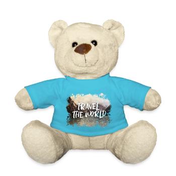 Travel The World - Nounours - bleu outremer - Devant