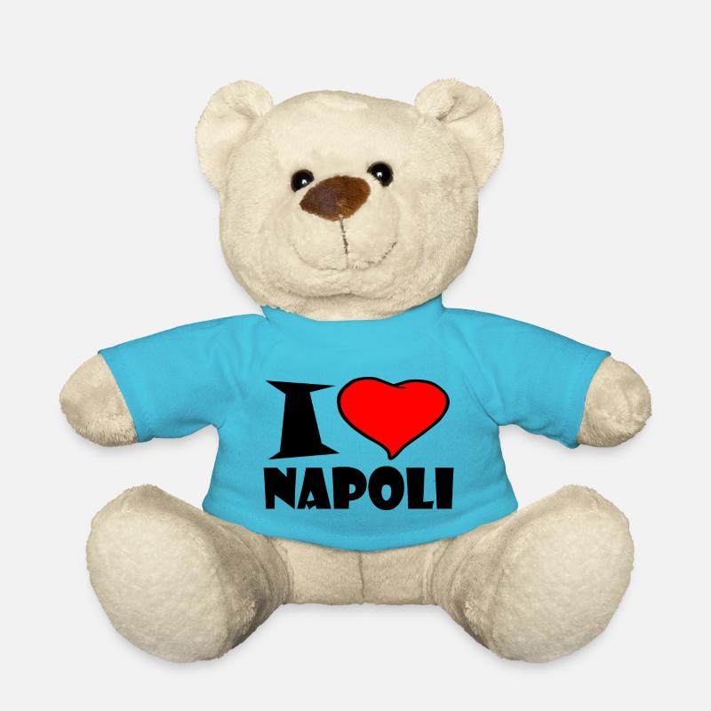 J'aime napoli - Nounours - bleu outremer