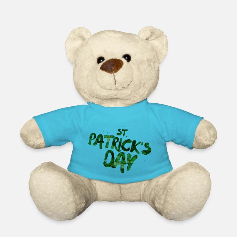 St. Patrick’s Day - Saint Patricks Day - Teddy - Atollblau