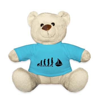 Evolution sailing boat - Teddy Bear - atoll blue - Front