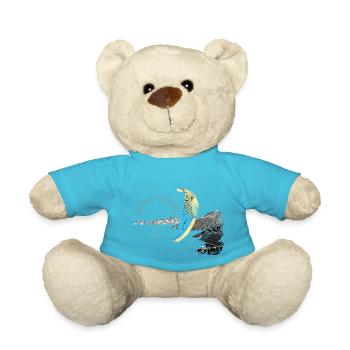 Parapente parapente Soleil Montagnes - Nounours - bleu outremer - Devant