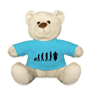 Motorcycle evolution - Teddy Bear - atoll blue - Front