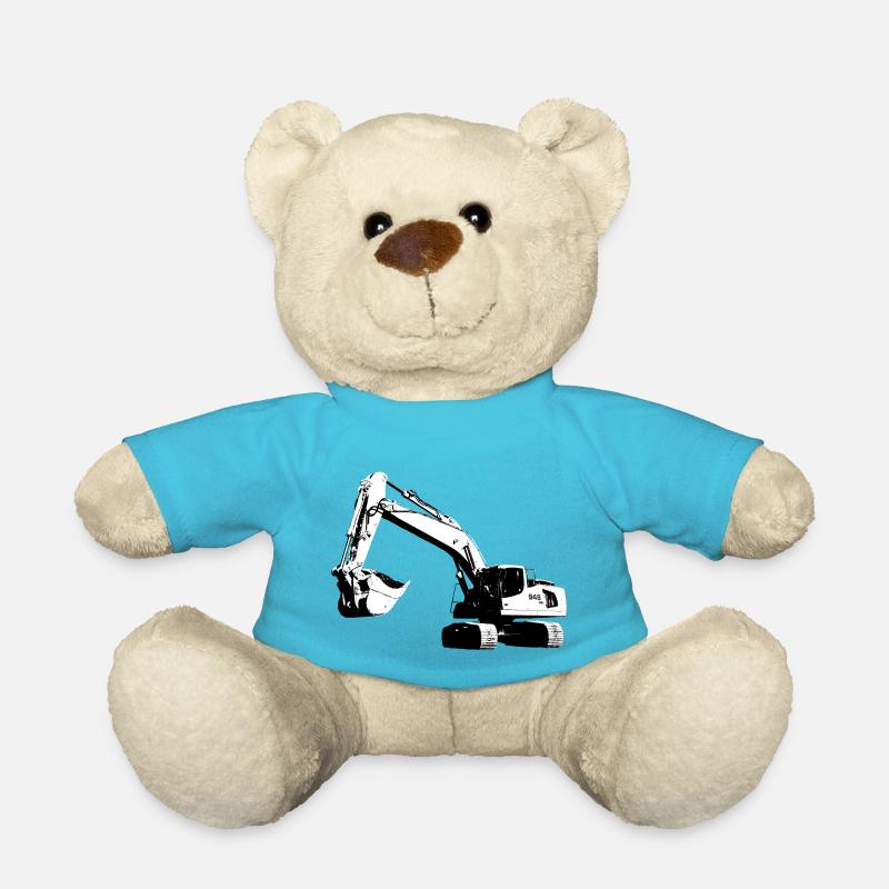Pelles - Nounours - bleu outremer