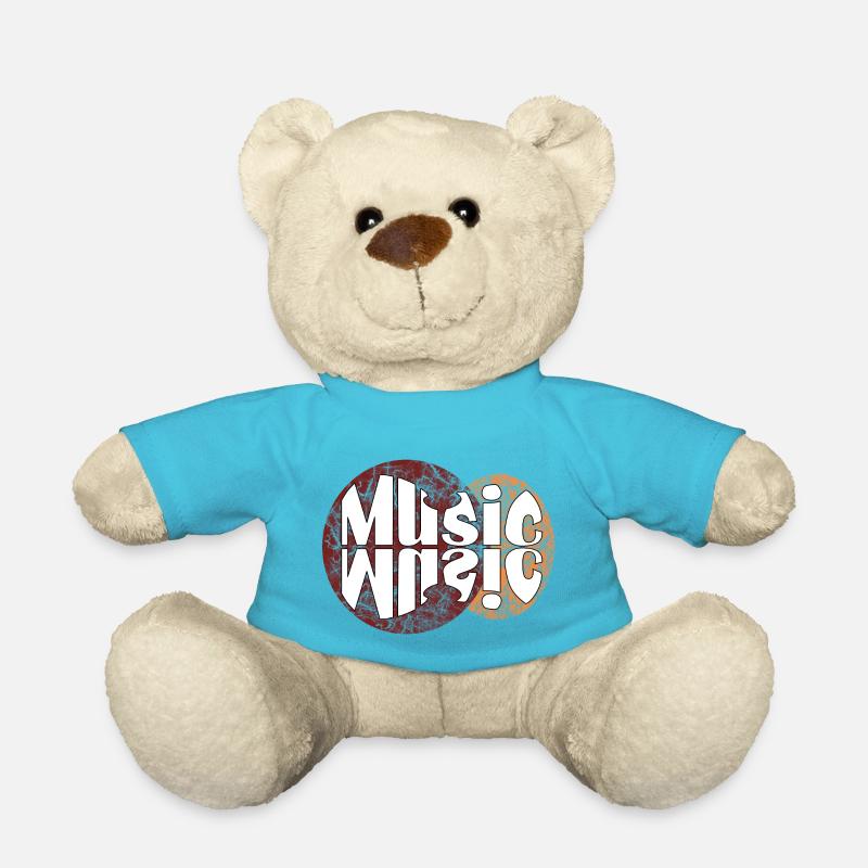 musique - Nounours - bleu outremer