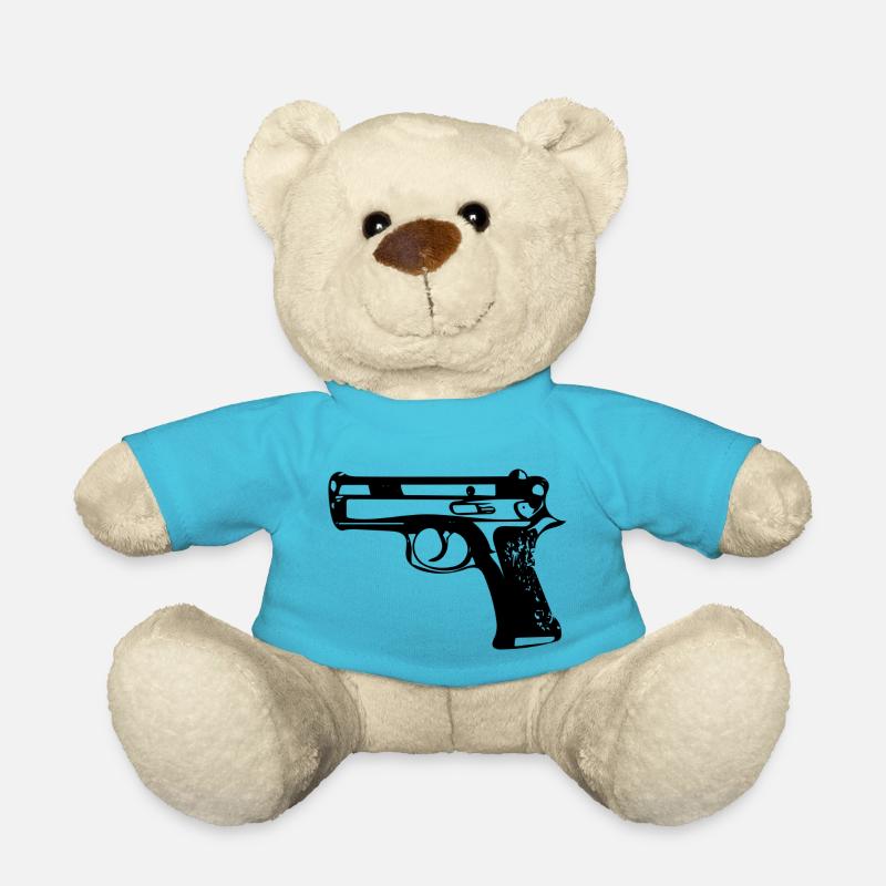 Gun - Teddy Bear - atoll blue
