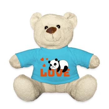 Panda Love - Teddy - Atollblau - Vorne