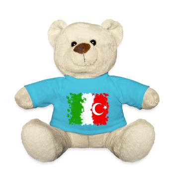 Italien Farbe Türkei Renk Graffiti Türkiye - Teddy - Atollblau - Vorne