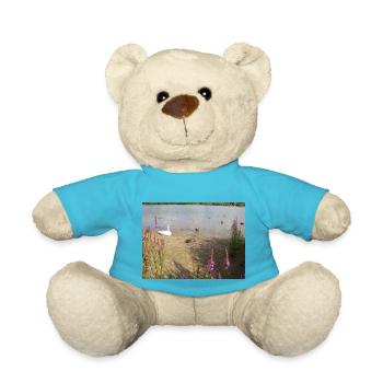 ENTE IN EINEM SEE - Teddy - Atollblau - Vorne