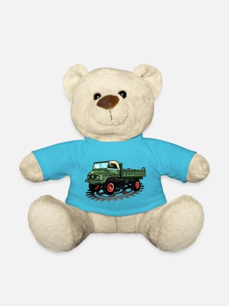 Unimog - Oldtimer - Offroad - Dispositif moteur universel - Nounours - bleu outremer