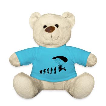 Trike-Gleitschirm Evolution Paragleiten mit Motor - Teddy - Atollblau - Vorne