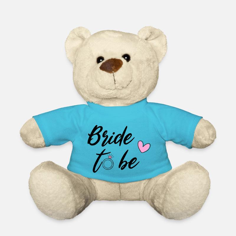 Bride to be - Junggesellenabschied - Teddy - Atollblau