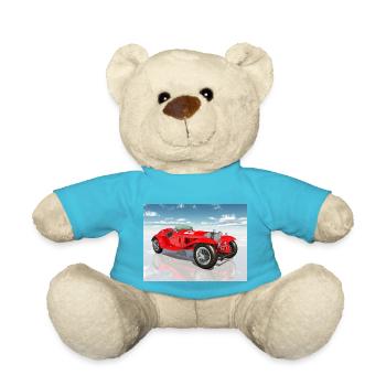Rennwagen aus den 1920er Jahren - Teddy - Atollblau - Vorne