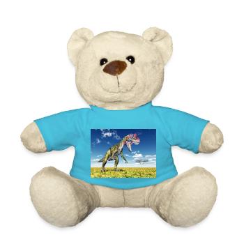 Dinosaurier Cryolophosaurus - Teddy - Atollblau - Vorne