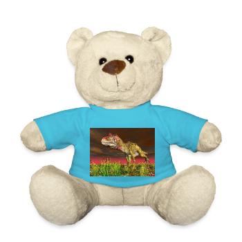 Dinosaurier Cryolophosaurus - Teddy - Atollblau - Vorne