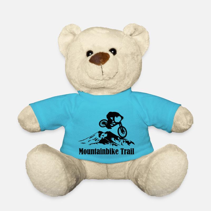 Mountain Bike Trail - Teddy Bear - atoll blue