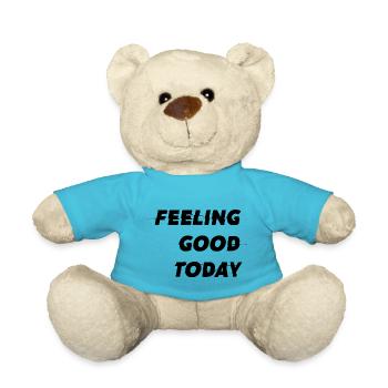 Feeling good today - Teddy - Atollblau - Vorne