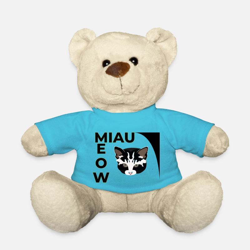 KITTEN - Teddy Bear - atoll blue