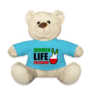 Women life freedom iran - Nounours - bleu outremer - Devant