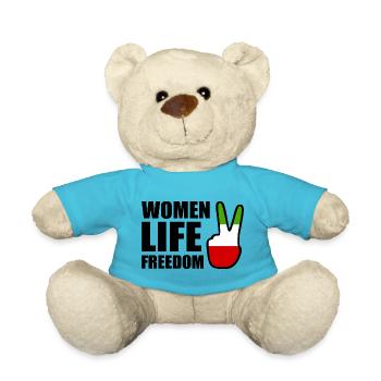 Women life freedom iran - Nounours - bleu outremer - Devant