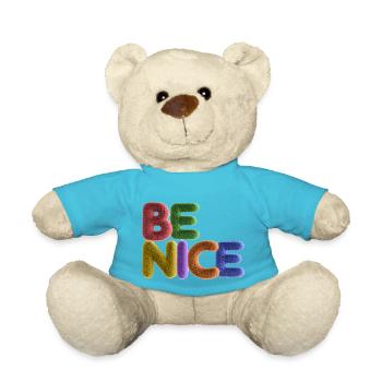 Be Nice - Teddy - Atollblau - Vorne