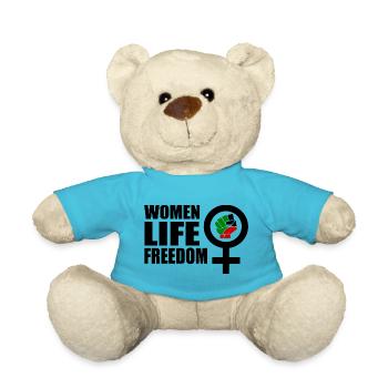 Women life freedom - Teddy - Atollblau - Vorne