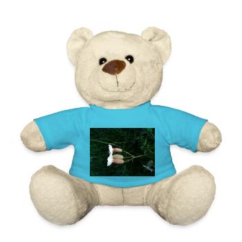 Fleur couchée par le vent - Nounours - bleu outremer - Devant