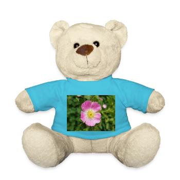 bruyère douce aussi églantine rose Weinrose - Nounours - bleu outremer - Devant