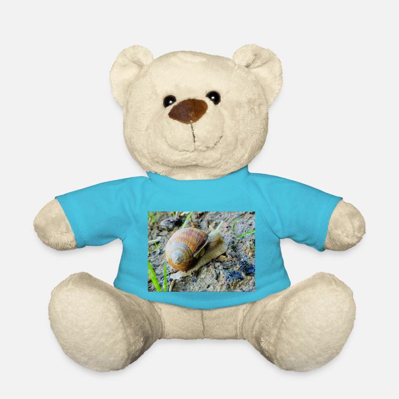Lentement - Nounours - bleu outremer