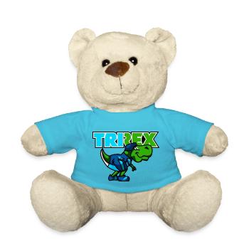 TRI REX est le dinosaure du triathlon - Nounours - bleu outremer - Devant